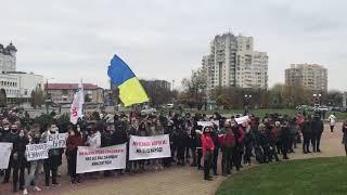 Протест проти карантину Луцьк| ІА Волинські Новини