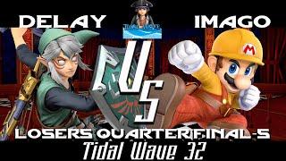 VGC: Tidal Wave 32: Losers Quarter-Final-S | DeLay (Link) V.S. Imago (Mario)