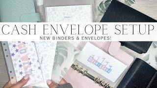 NEW Cash Envelope and Binder Setup! | Changing Up My Whole Cash Envelope System