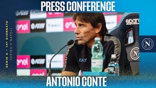 LIVE | La conferenza stampa di Mister Antonio Conte in vista di Torino - Napoli