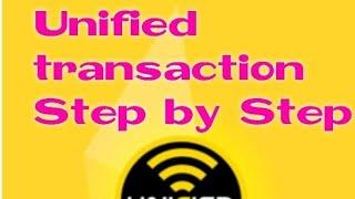 Unified Step by Step transaction to all Services ||Jenepertv channel