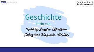 Erlebe Geschichte mit Thomas Seidler & Sebastian Blaschke (Geisteswissenschaften erleben!)