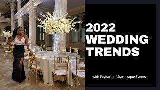 5 NEW 2022 WEDDING TRENDS (with real photos and videos)