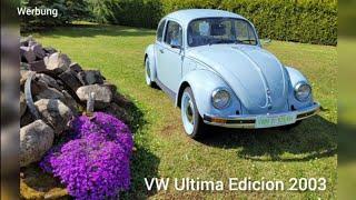 VW Ultima Edicion 1600i UE-Käfer Mexico 2003 aquarius blue - 2023 in Germany Vocho Beetle Fusca