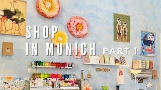 #7.Explore Shop in Munich Germany Part 1 ~ Lovely Goods & Stationery Shop ”Papeterie Papu”