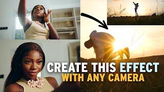 CREATE THIS EFFECT WITH ANY CAMERA AND THE SUN FOR FILMMAKING - STARBURST EFFECT