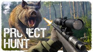 This NEW hunting game is WILD (ˢᶜʳᵉᵃᵐᶦⁿᵍ ᵃˢ ᵖᶦᵍˢ ᵉᵃᵗ ᵐᵉ) | PROJECT HUNT