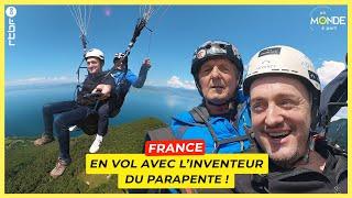 Je vole avec l'inventeur du parapente au-dessus du Lac Léman - Un Monde à part