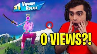 Reacting To Fortnite Trickshots with 0 VIEWS!! (ft. FaZe Kaz)