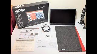 Lenovo：61DDUAR6JP 「レノボ・ジャパン 61DDUAR6JP ThinkVision M14」#KSA3163