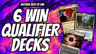 Best Decks MTG Arena Mythic Qualifier Play In Historic Best of One 6 Win Lists