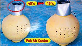 Make a Mud pot Air Cooler with No Expense . #invention