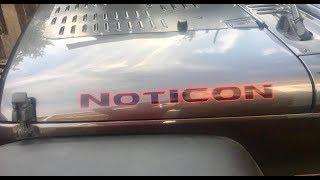 NotICON Hood Decal Install and Giveaway