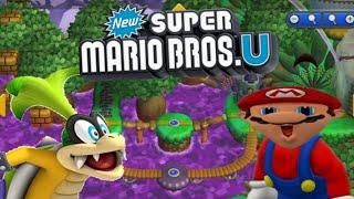 Two Idiots Try to Beat Iggy in New Super Mario Bros U