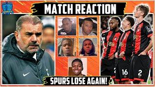 BIG UPSET! Bournemouth 1-0 Spurs Match Reaction HAPPY E DAY!