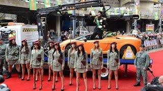 The Dictator Arrives in Style - UK Premiere - Paramount Pictures