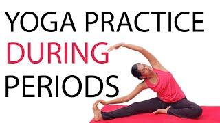 Yoga during Periods | Easy Practice during Menstruation Days | Yogalates with Rashmi