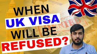 When UK Study Visa be refused? Refusal Reasons