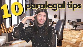 10 PARALEGAL TIPS to do a GOOD JOB as a NEW PARALEGAL: from an Intellectual Property Perspective