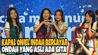 Funny!! The ship Oniel Indah JKT48 sailed, the original Ondah was Gita JKT48