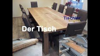 DER TISCH - vom Stamm zum Möbel