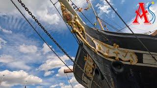 Iconic SS Great Britain Ship at Bristol Harbour, UK 