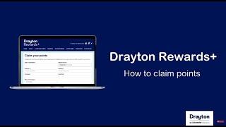 Drayton Rewards+  - how  to claim points