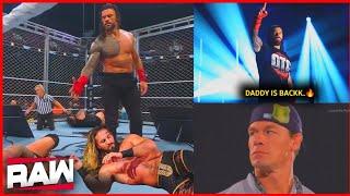 'Daddy's Back.. '  Roman Reigns ReturnS, OTC destroy Seth & Punk , Heel Cena react , Raw Highlights