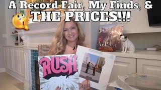 My Finds At The Vinyl Record Fair & The Shocking Prices