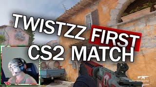 Twistzz - My FIRST CS2 match with ropz