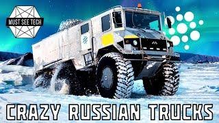 7 Crazy Russian Trucks and Amphibious Off-Road Vehicles You Must See