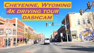 Cheyenne, Wyoming | 4k Driving Tour | Dashcam