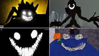 Da Backrooms Smiler Vs Apeirophobia Smiler Vs Sherk In The Backrooms & Doors Smiler Entity Jumpscare