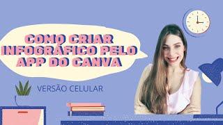 Como fazer um infográfico com o App Canva pelo celular