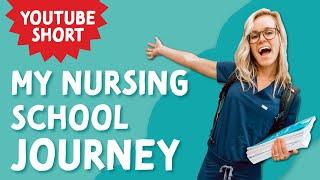 My Nursing School Journey #shorts #nursingschool #nursing