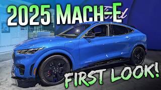 2025 Mustang Mach-E - Full tour & new details at the LA Auto Show!