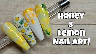 Honey and Lemon Nails | Nail Art Tutorial