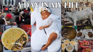 VLOG: Grand Style Baby was Welcomed Home by Her Uncle | Motherhood + Hosting + Cooking