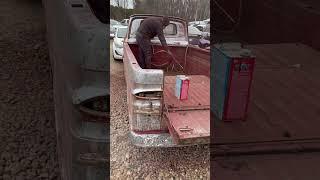 Chevy Corvair 95 truck restoration and bodywork