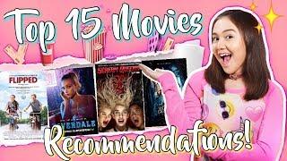 MY TOP 15 MOVIES RECOMMENDATIONS! (All genre) - Peachy Liv