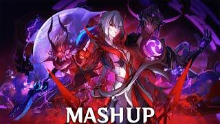 Genshin Impact | Fatui Harbinger Boss Themes Mashup (Tartaglia, La Signora, Scaramouche, Arlecchino)