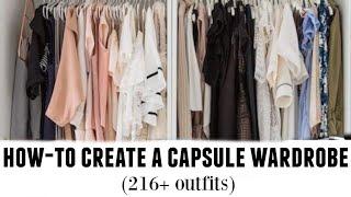 HOW-TO BUILD A CAPSULE WARDROBE: tips from a stylist