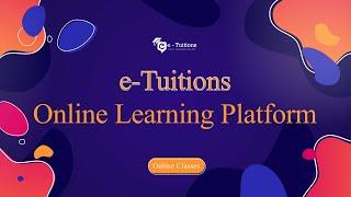 India's No. #1 Online Tuition Platform with Best Teachers | e-Tuitions