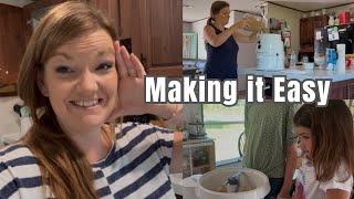 Homemaking in the DOUBLE WIDE | Large Family Vlog