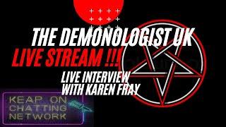 The Demonologist UK - Live Interview With Karen Fray (Festival Of The Unexplained)