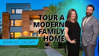 Tour a Modern Family Home - Briar Hill - Calgary