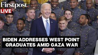 LIVE: US President Joe Biden Delivers Commencement Speech at US Military Academy | Israel Gaza War