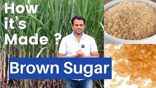 Brown sugar : How it’s made? || The making of Sugar crystal || Farming engineer