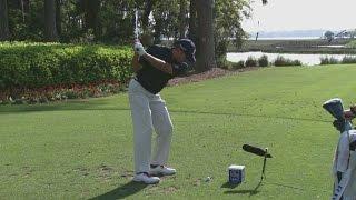 Matt Kuchar’s slo-mo swing is analyzed at RBC Heritage