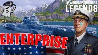 Real Life LEGEND, In Game Blehgend! - ENTERPRISE || World of Warships: Legends